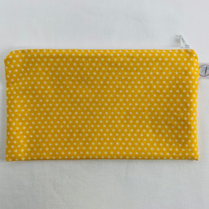 Masken-Täschchen gelbe-Sternen